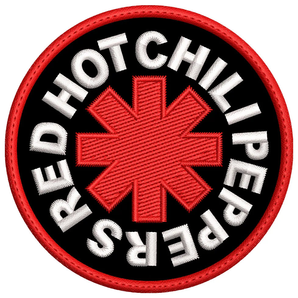 Parche Bordado HOT CHILI PEPPERS RED Alternativa/independiente