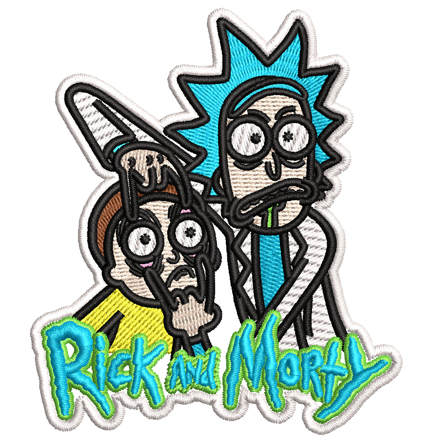 Parche Bordado RICK & MORTY