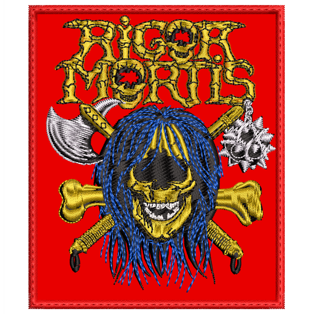 Parche Bordado RIGOR MORTIS Trash Metal