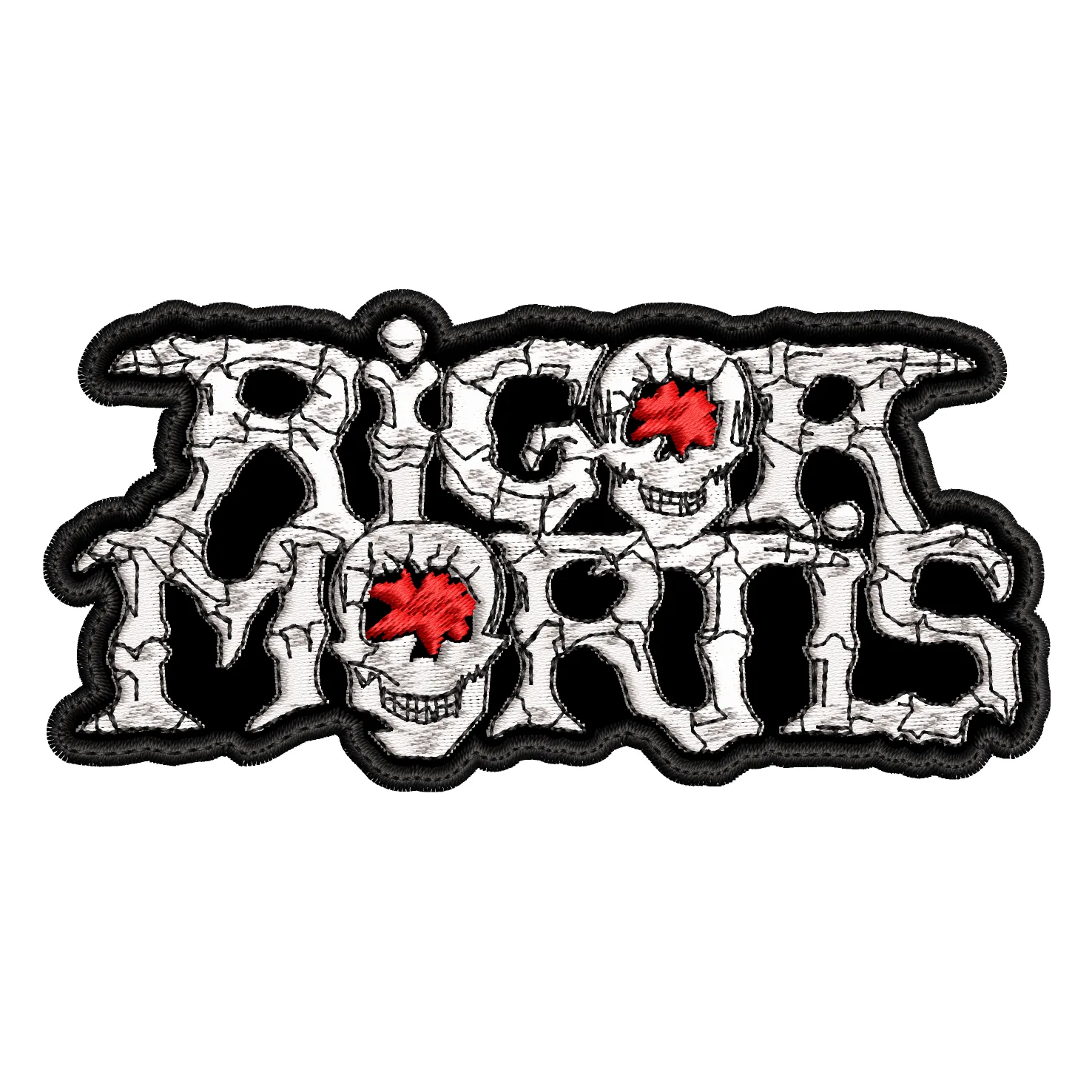 Parche Bordado RIGOR MORTIS Trash Metal