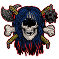 Espaldera Bordada RIGOR MORTIS Trash Metal