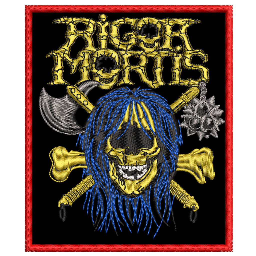 Parche Bordado RIGOR MORTIS Trash Metal