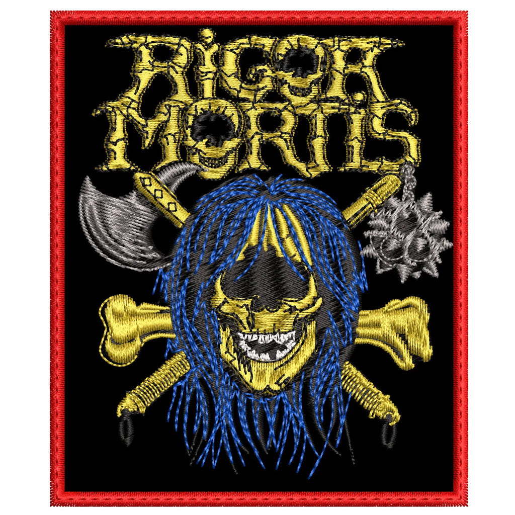 Parche Bordado RIGOR MORTIS Trash Metal