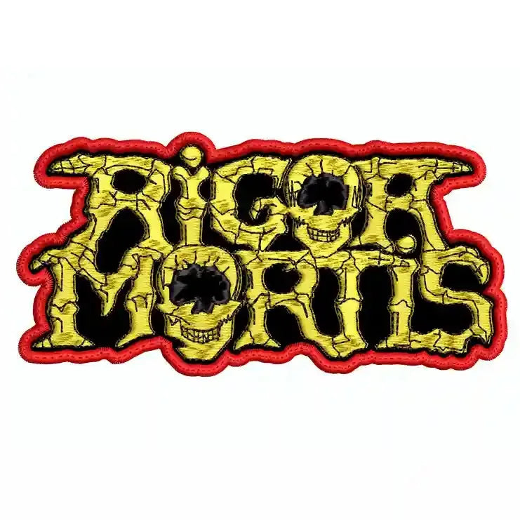 Parche Bordado RIGOR MORTIS Trash Metal