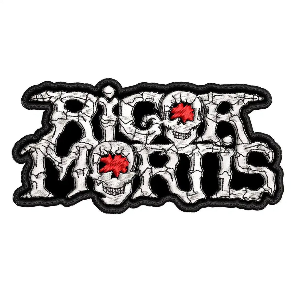 Parche Bordado RIGOR MORTIS Trash Metal