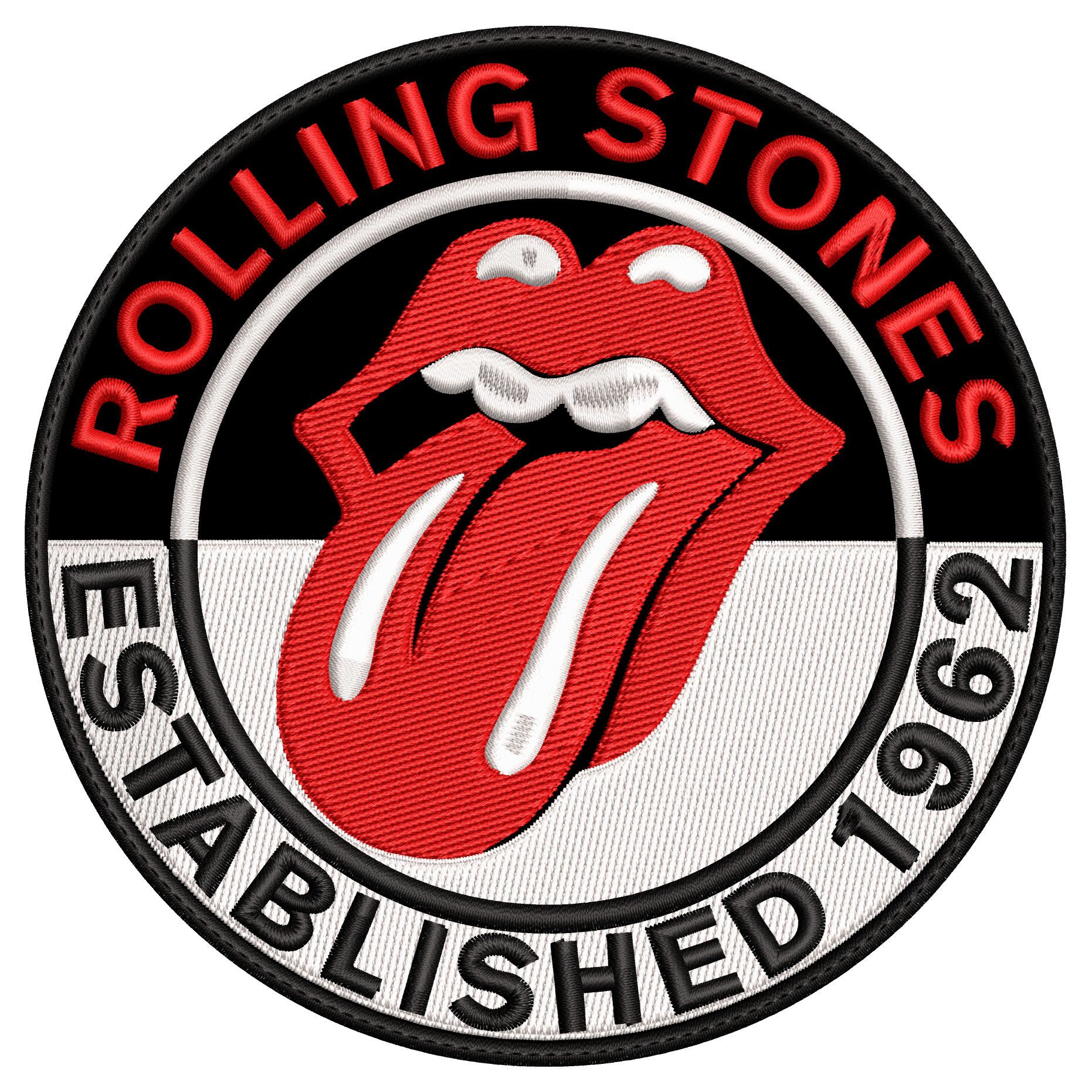 Parche Bordado ROLLING STONES Rock & Roll
