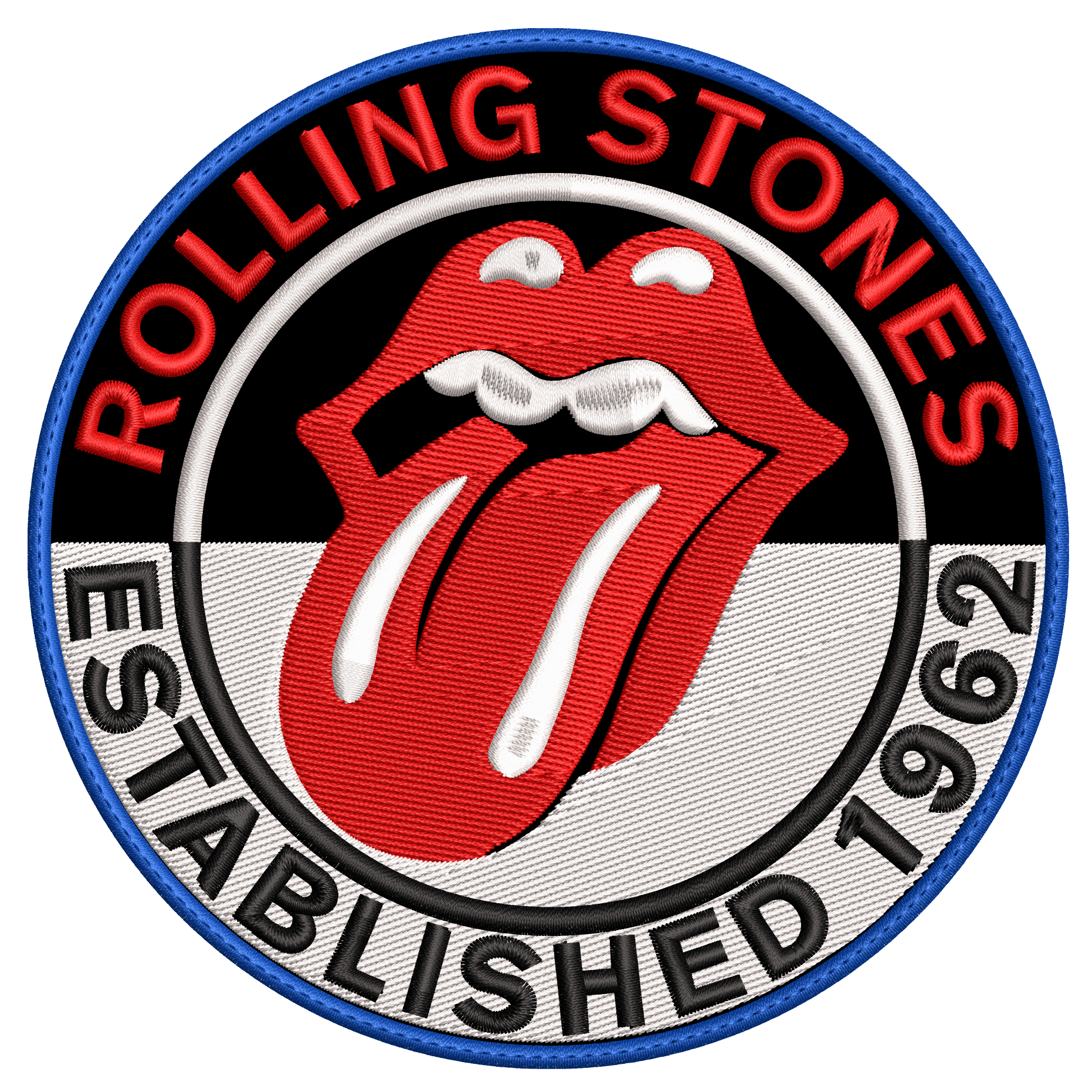 Parche Bordado ROLLING STONES Rock & Roll