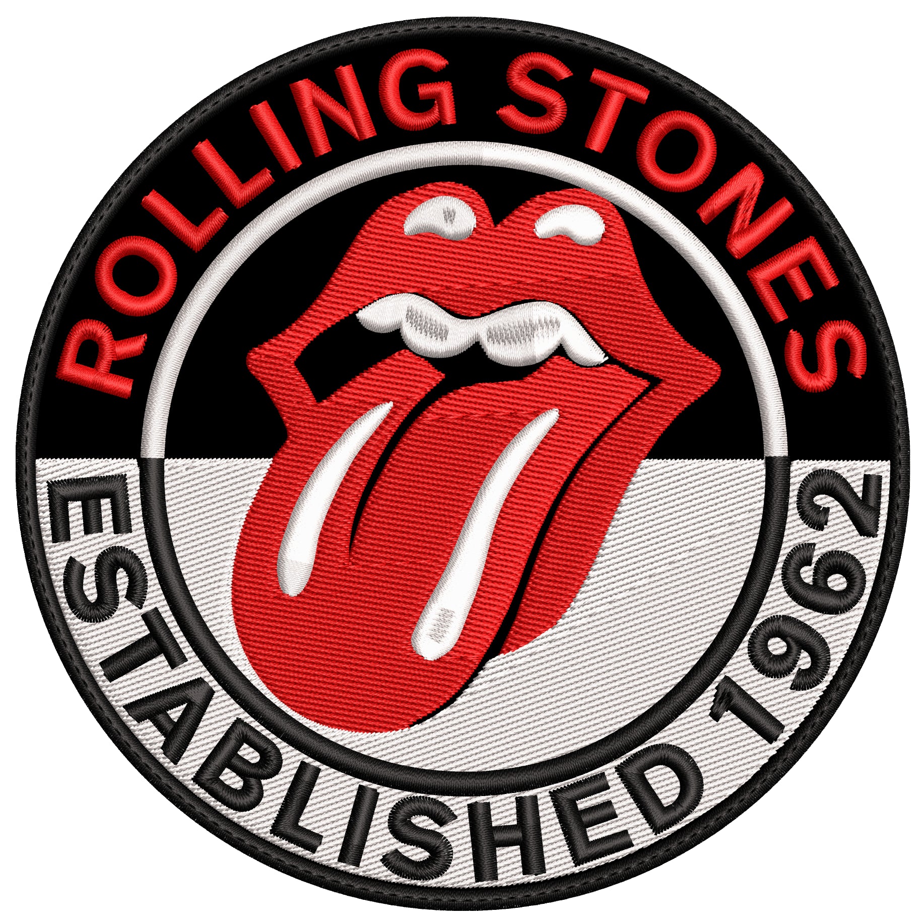 Parche Bordado ROLLING STONES Rock & Roll