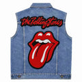 Chaleco de Mezclilla más Espaldera THE ROLLING STONE Rock and Roll Blues Rock
