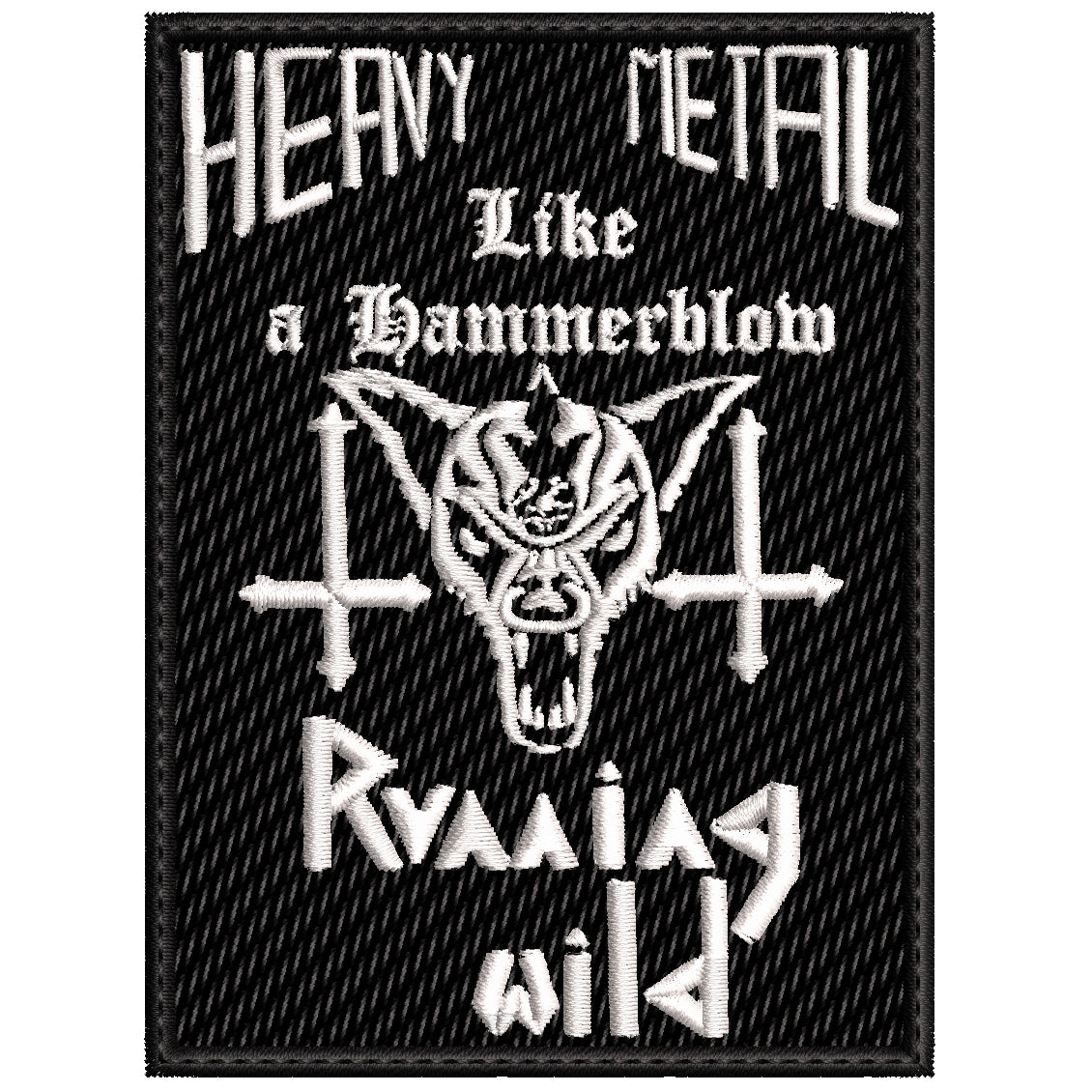 Parche Bordado RUNNING WILD Heavy Metal