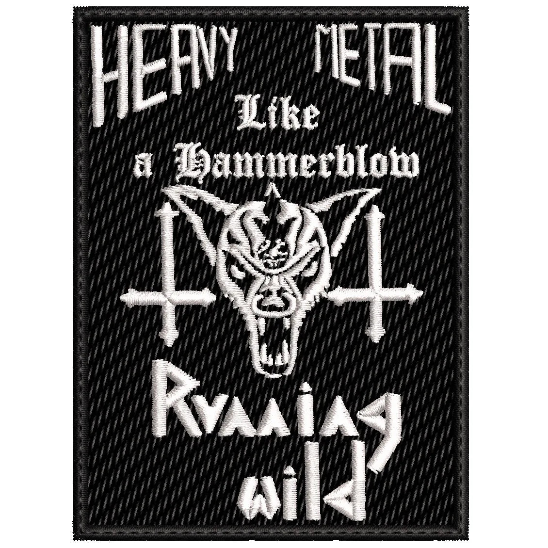 Parche Bordado RUNNING WILD Heavy Metal