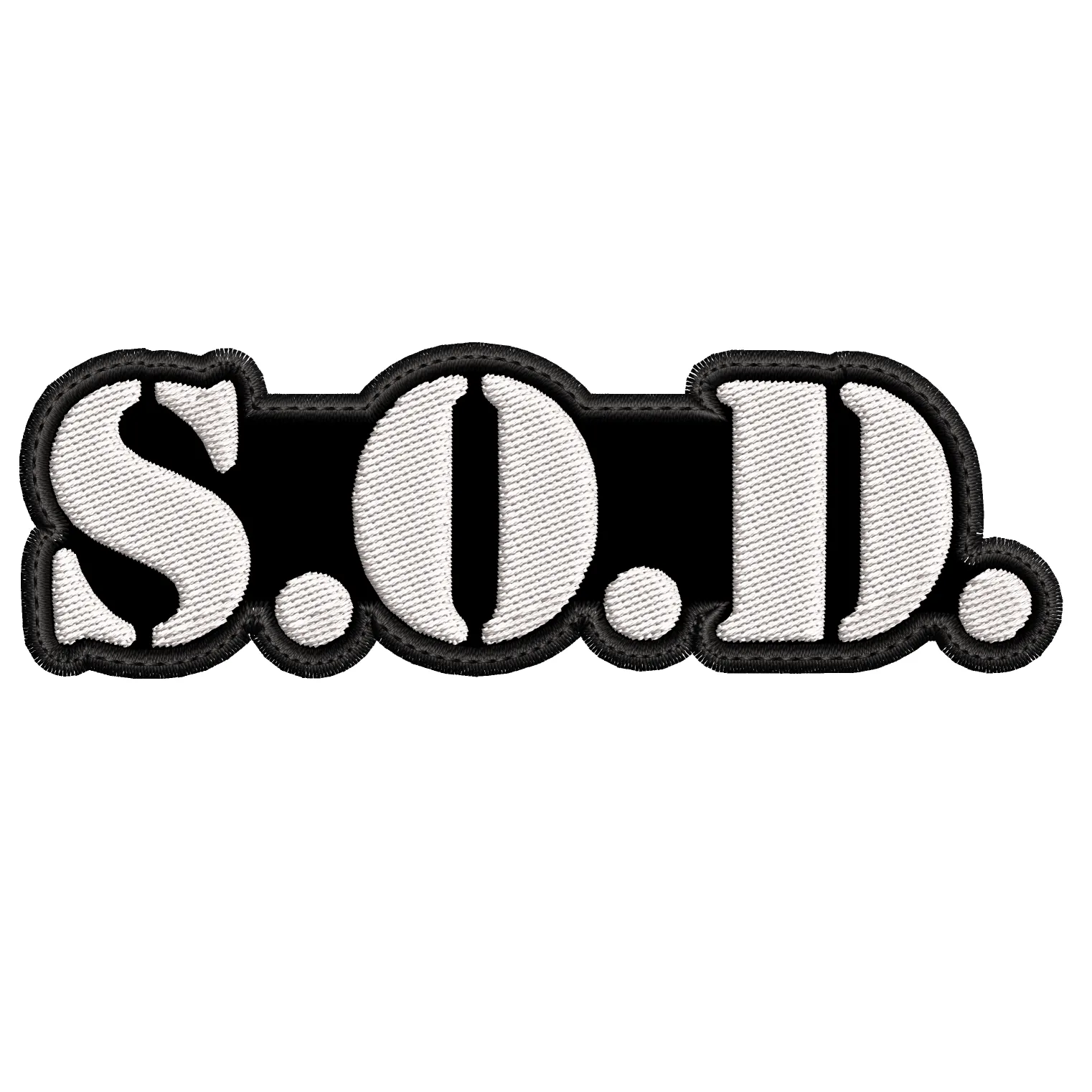 Parche Bordado S.O.D. Crossover Thrash
