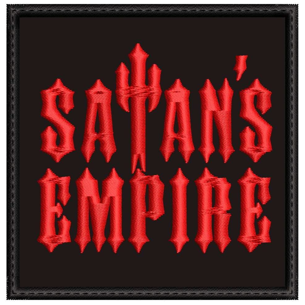 Parche Bordado SATAN´S EMPIRE Heavy Metal