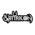 Parche Bordado Mini SATYRICON Black Metal