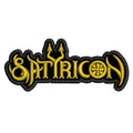 Parche Bordado Mini SATYRICON Black Metal