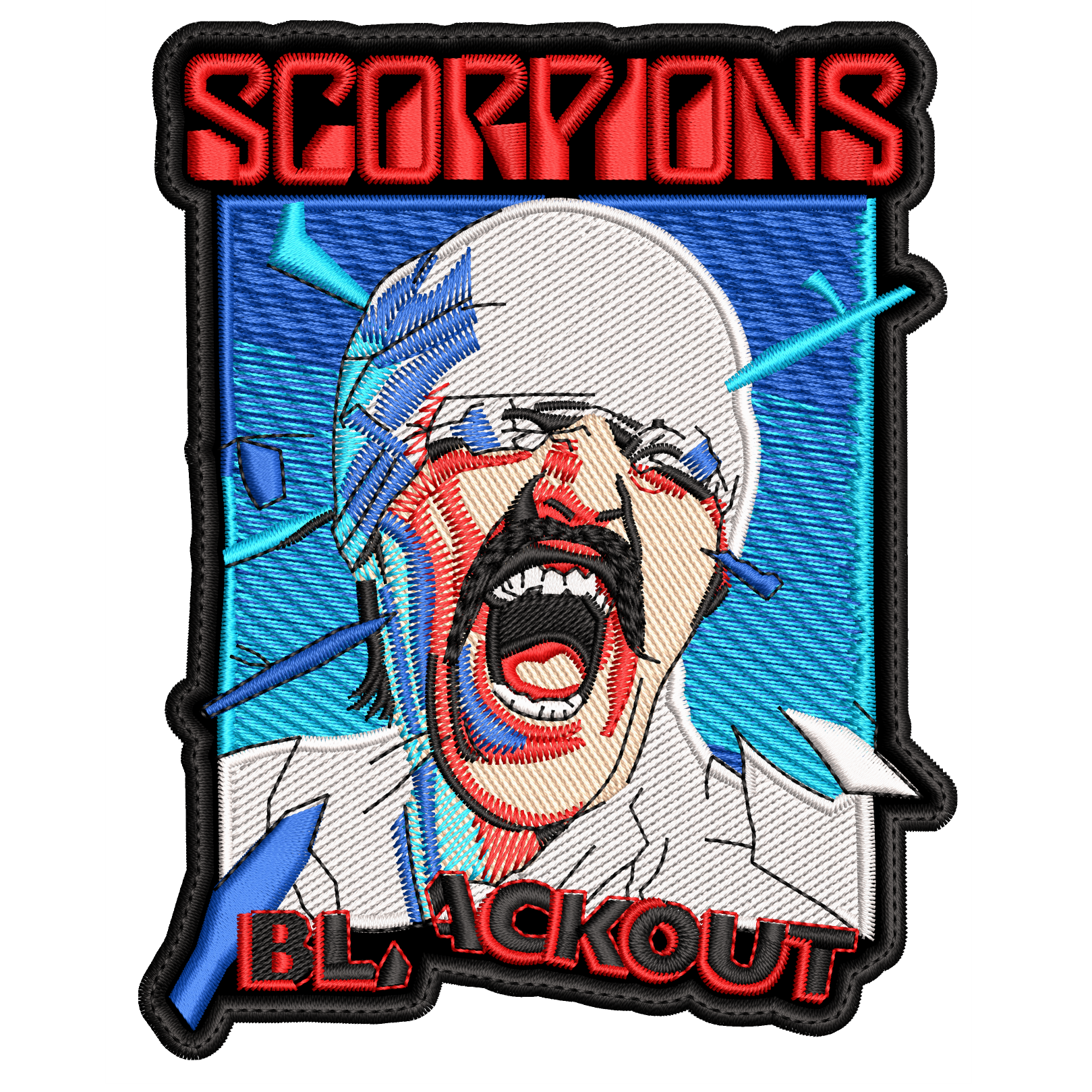 Parche Bordado SCORPIONS Hard Rock/Heavy Metal