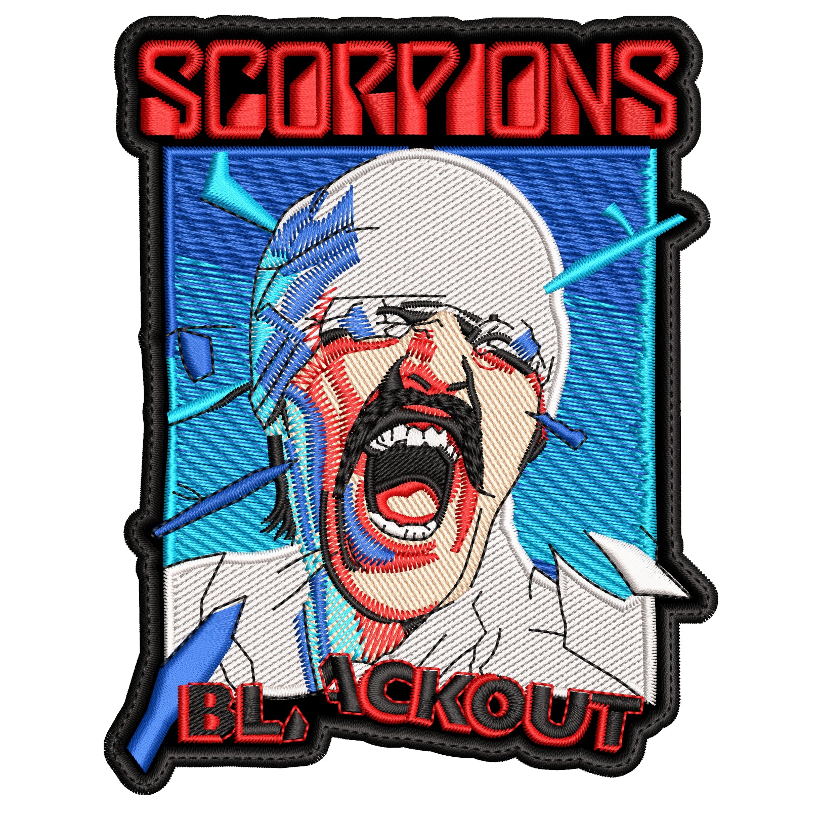 Parche Bordado SCORPIONS Hard Rock/Heavy Metal