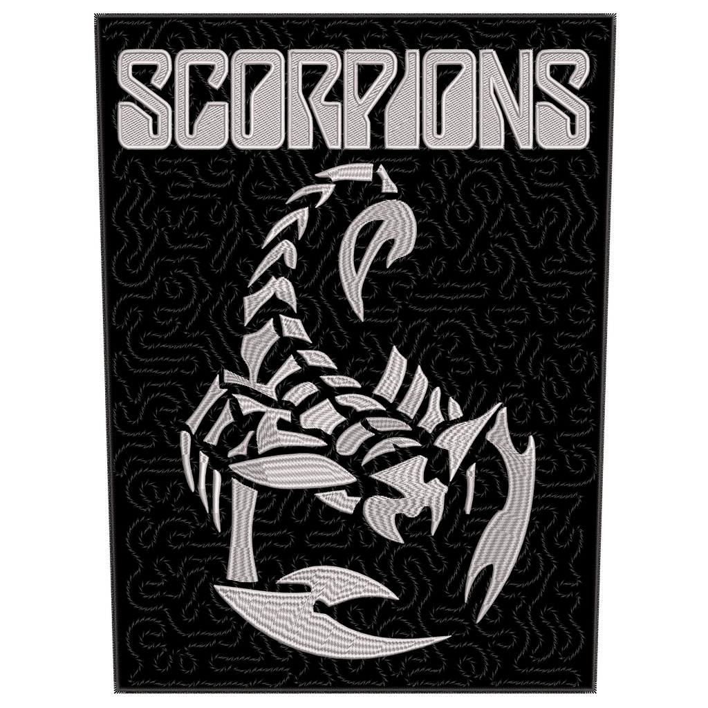 Espaldera Bordada SCORPIONS Hard Rock