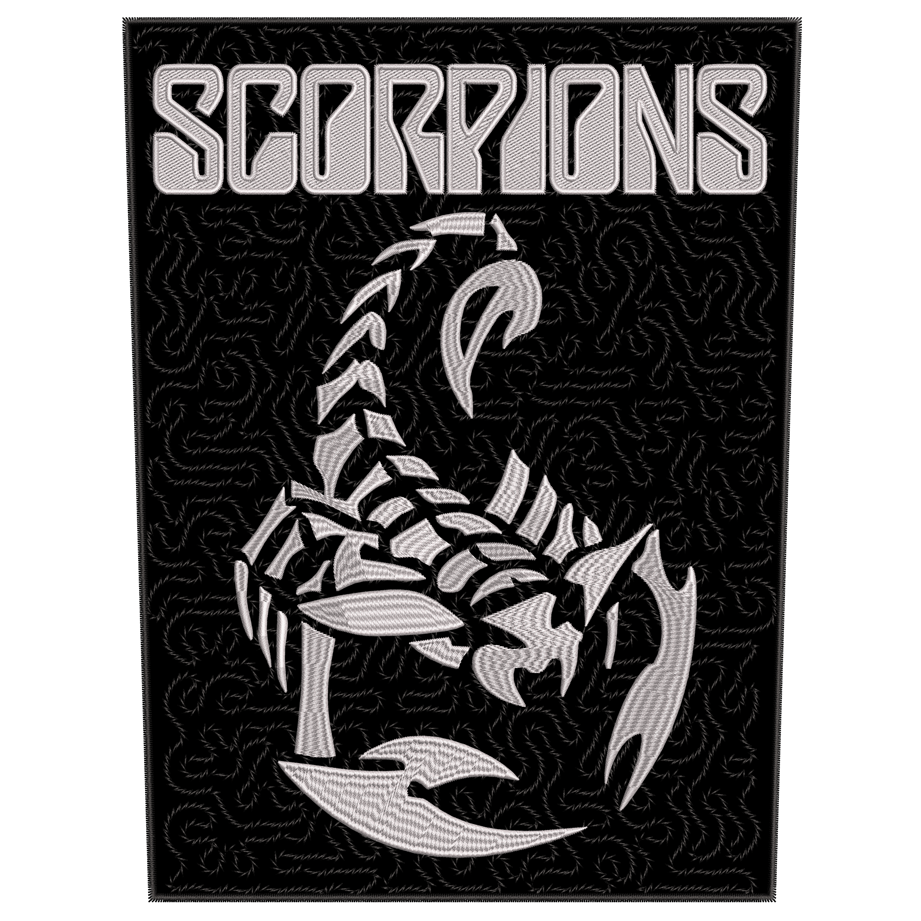 Espaldera Bordada SCORPIONS Hard Rock