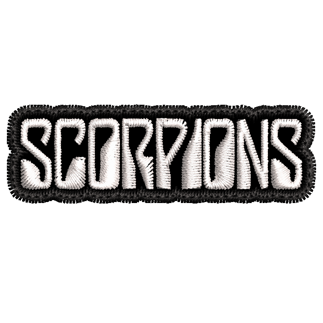 Parche Bordado Mini SCORPIONS Hard Rock
