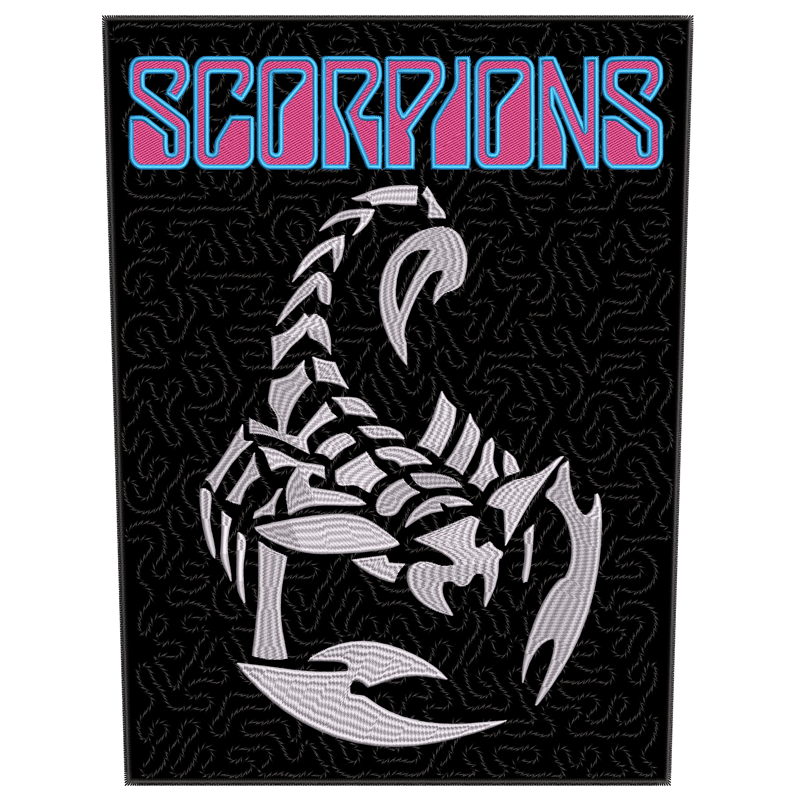Espaldera Bordada SCORPIONS Hard Rock