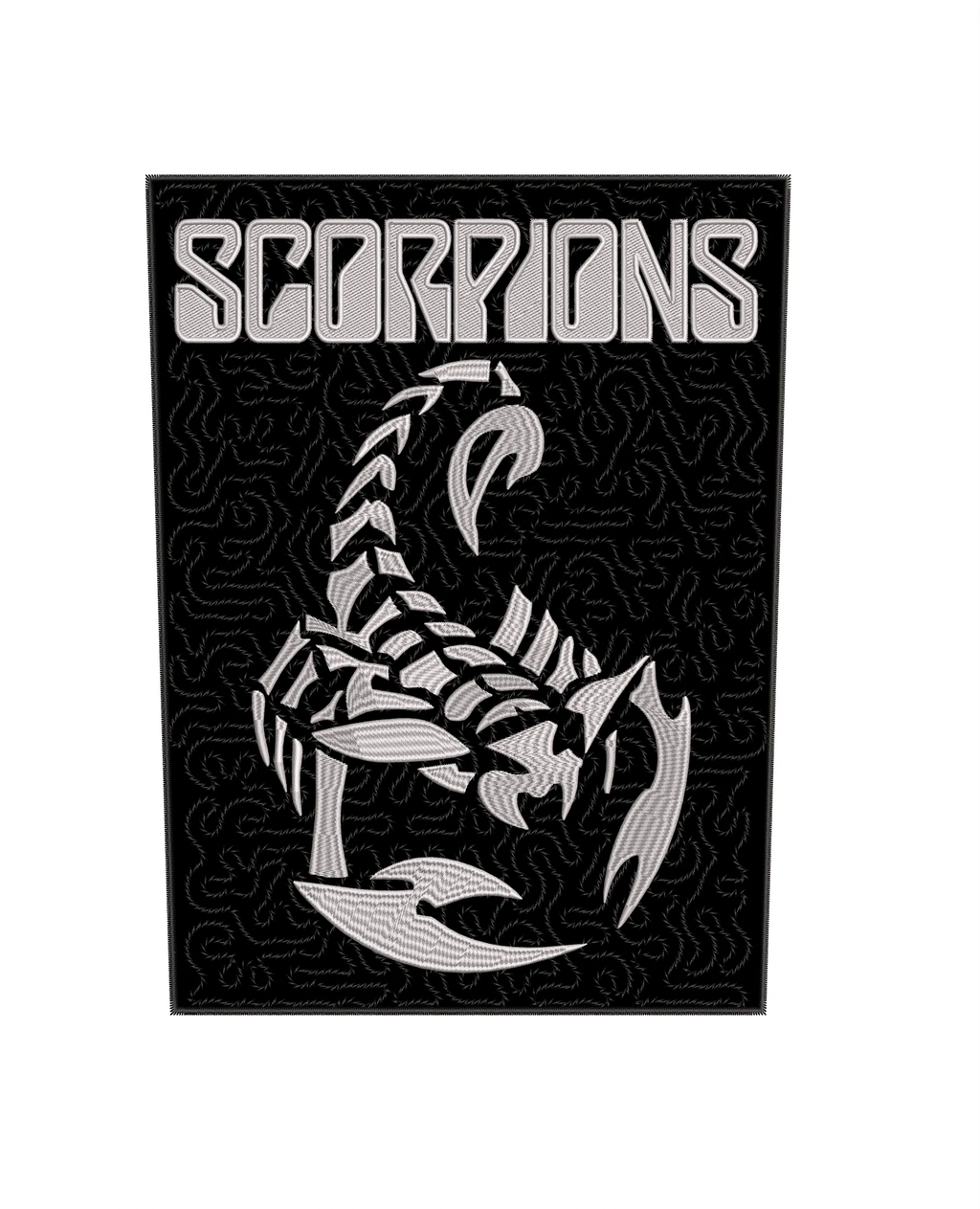 Espaldera Bordada SCORPIONS Hard Rock