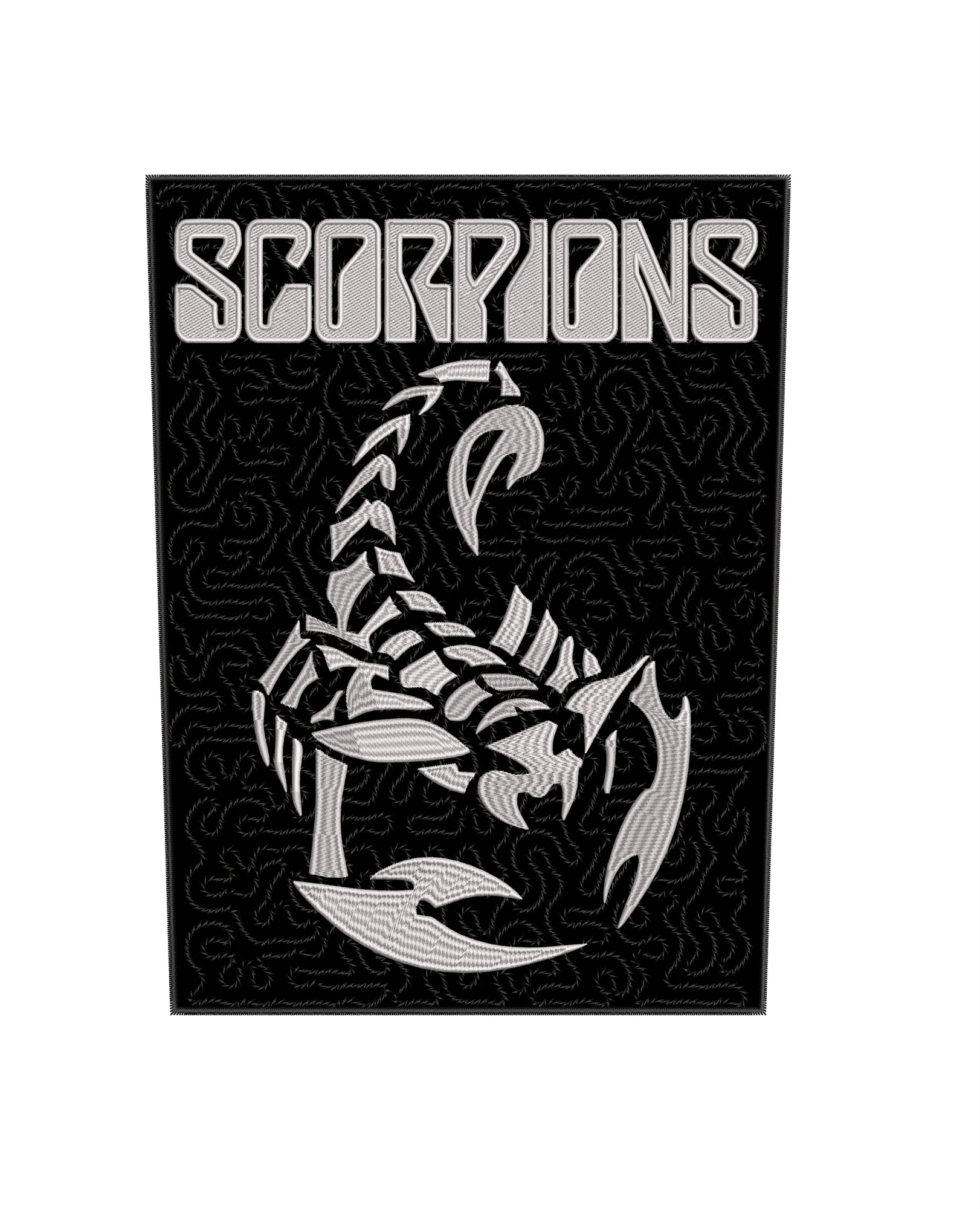 Espaldera Bordada SCORPIONS Hard Rock