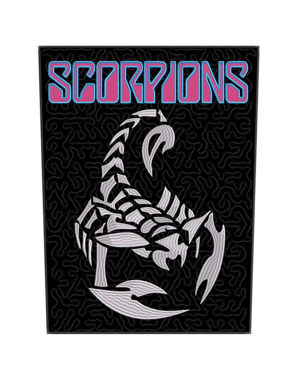Espaldera Bordada SCORPIONS Hard Rock