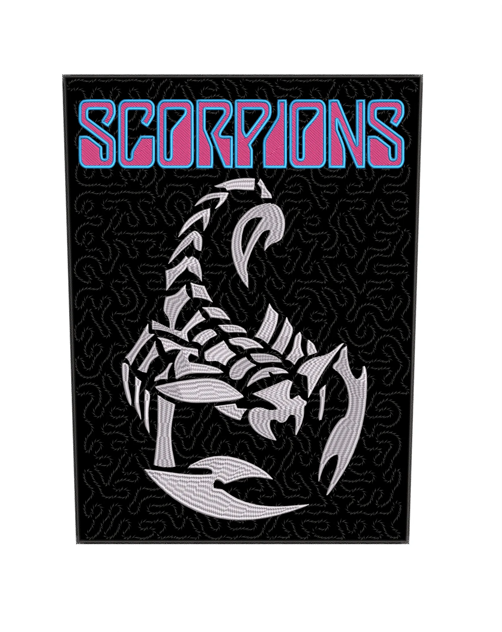 Espaldera Bordada SCORPIONS Hard Rock