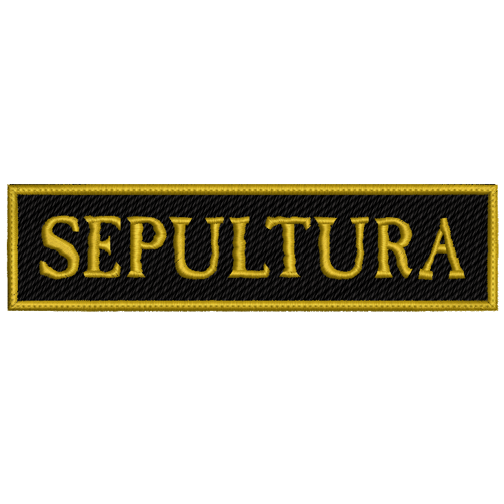 Parche Bordado SEPULTURA Heavy Metal