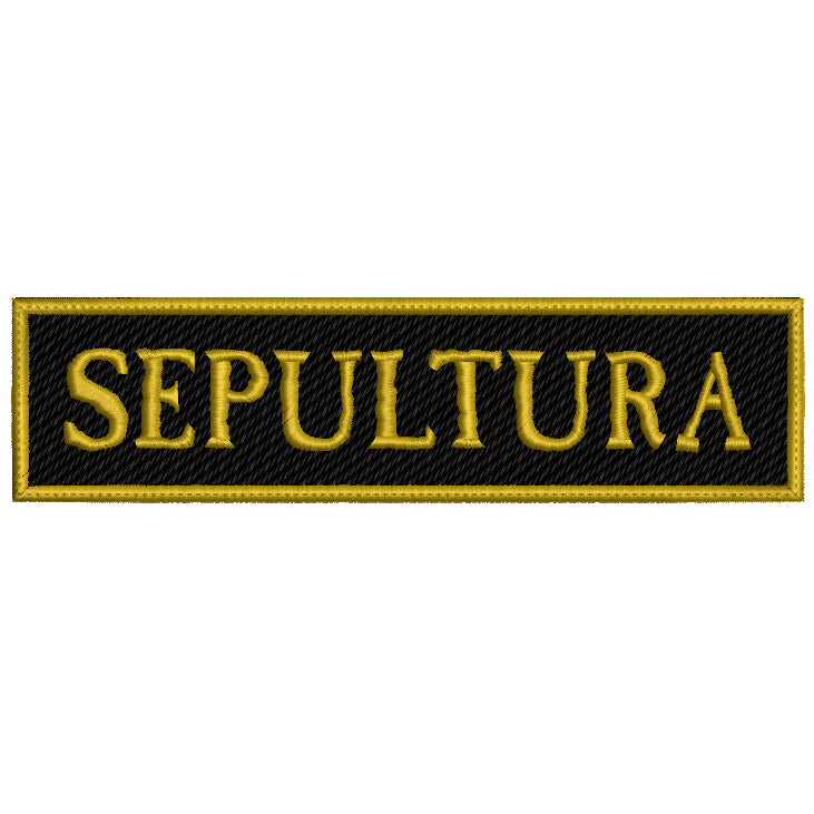 Parche Bordado SEPULTURA Heavy Metal