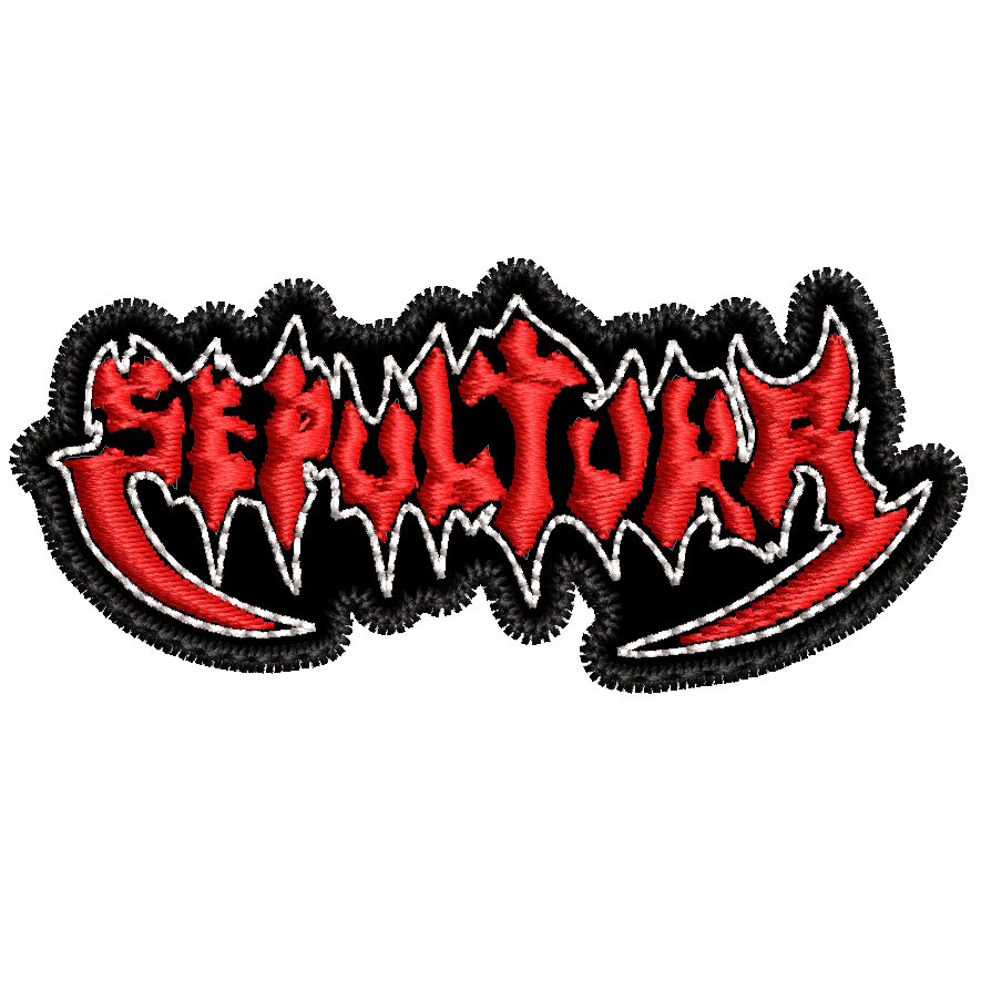 Parche bordado Mini SEPULTURA Heavy Metal