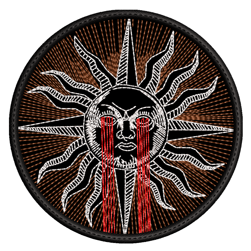 Parche Bordado BLEEDING SUN Godsmack Heavy Metal