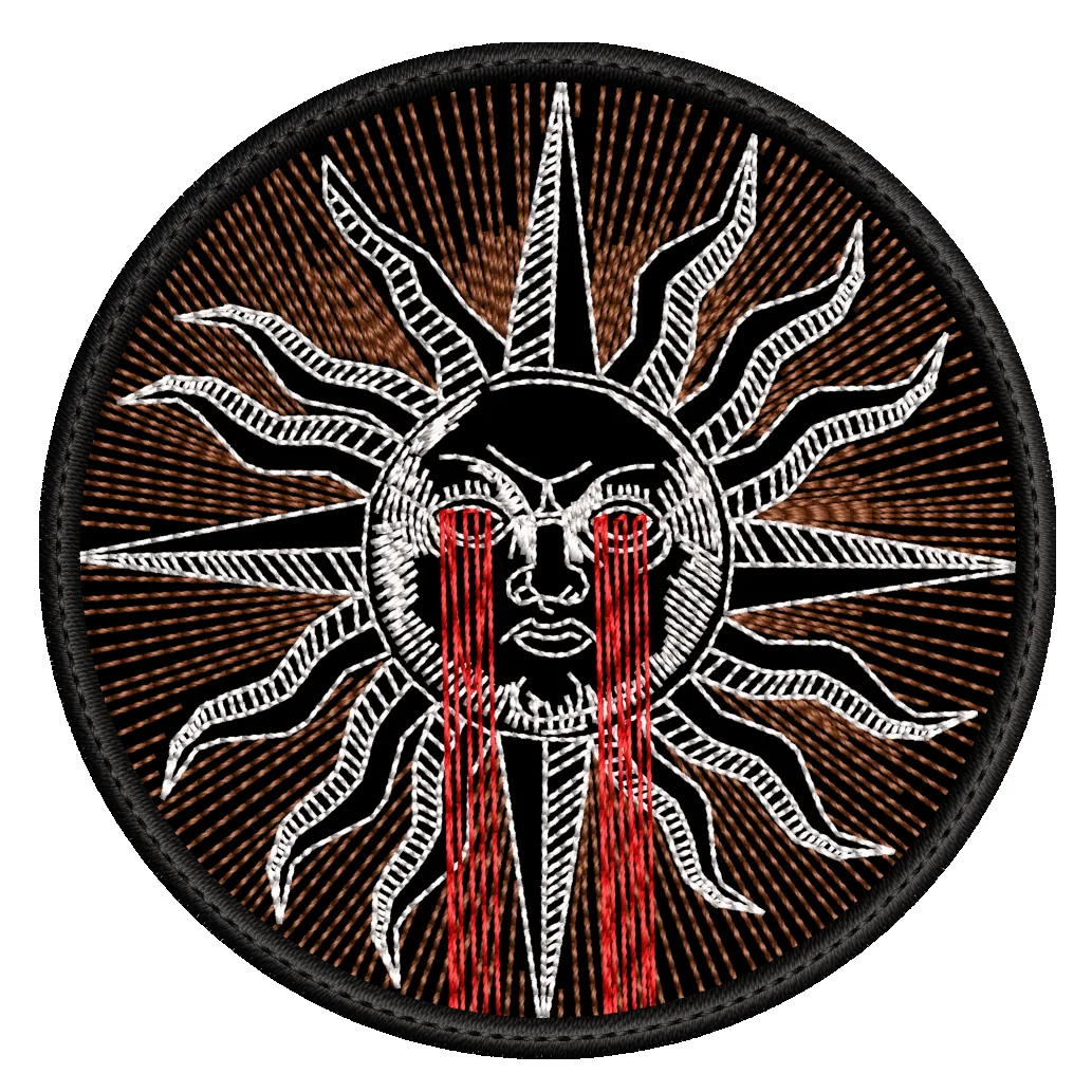 Parche Bordado BLEEDING SUN Godsmack Heavy Metal