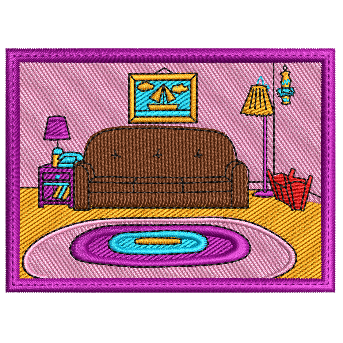 Parche Bordado SALA Simpsons