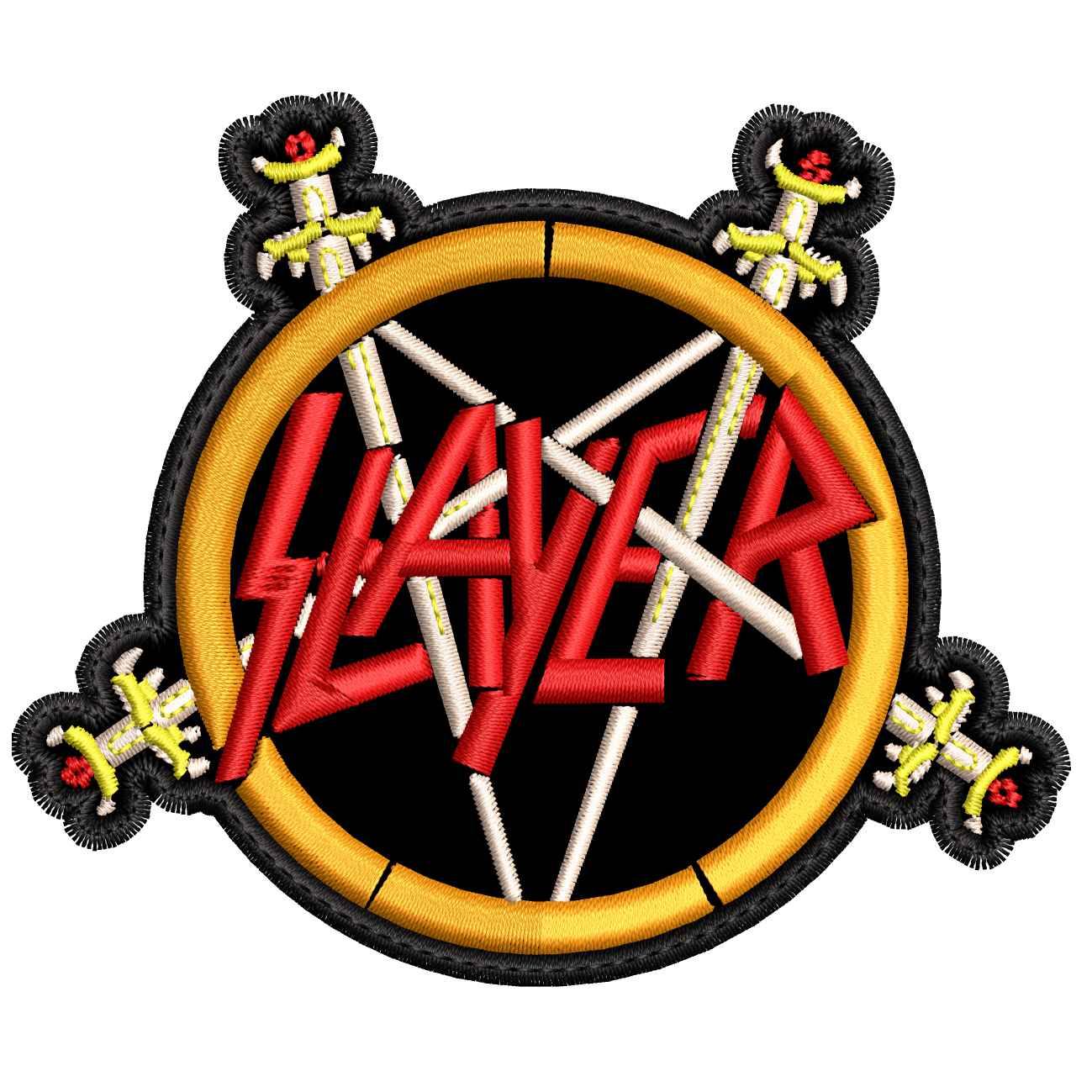 Parche Bordado SLAYER Thrash Metal