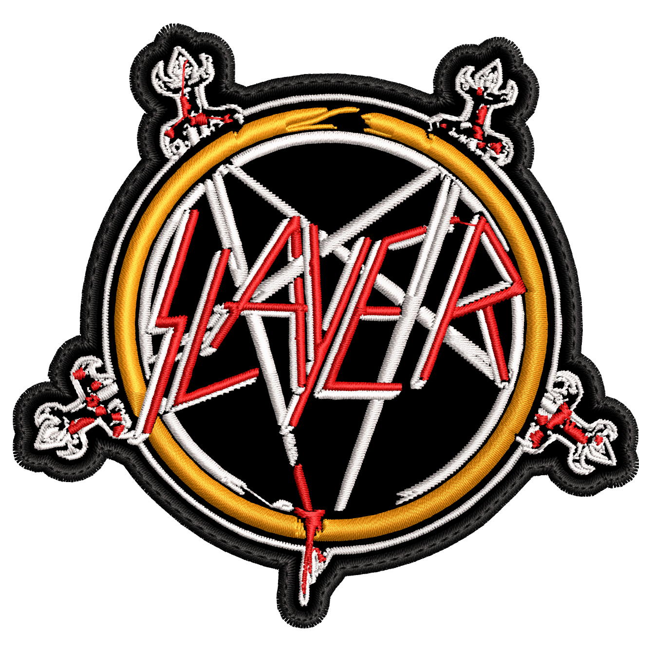 Parche Bordado SLAYER Thrash Metal