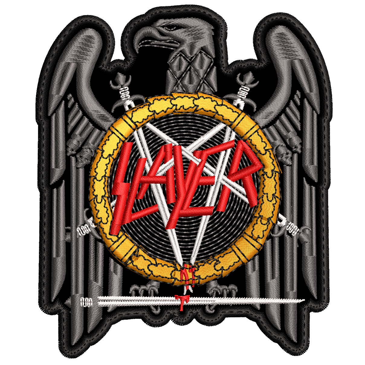 Parche Bordado SLAYER Thrash Metal