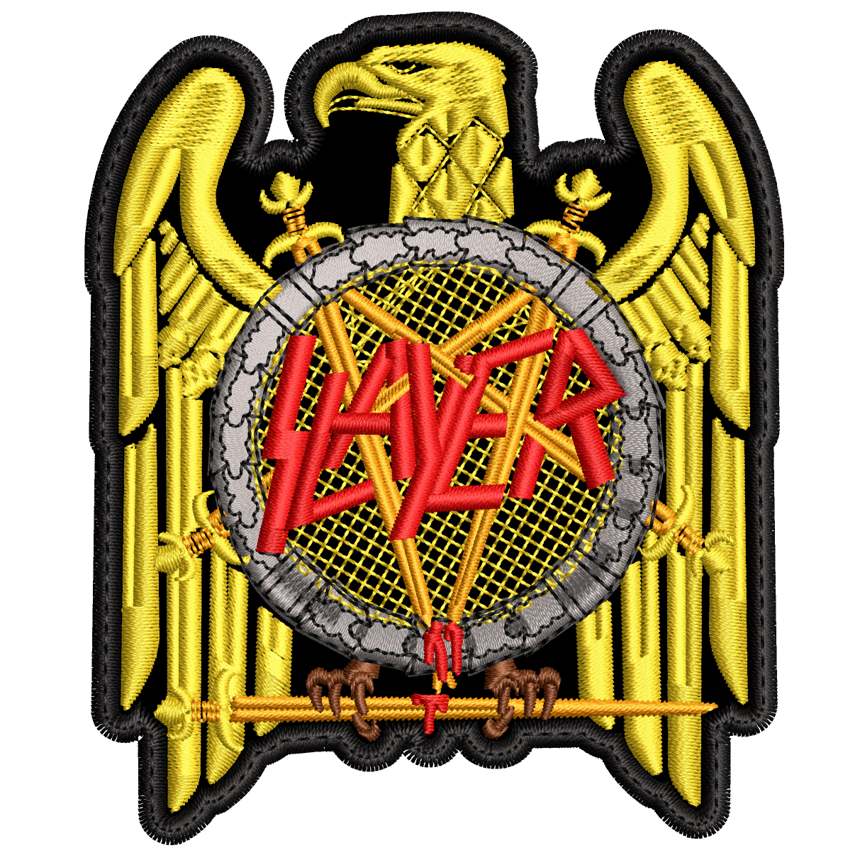 Parche Bordado SLAYER Thrash Metal