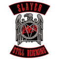 Espaldera Bordada SLAYER STILL REIGNING Thrash Metal