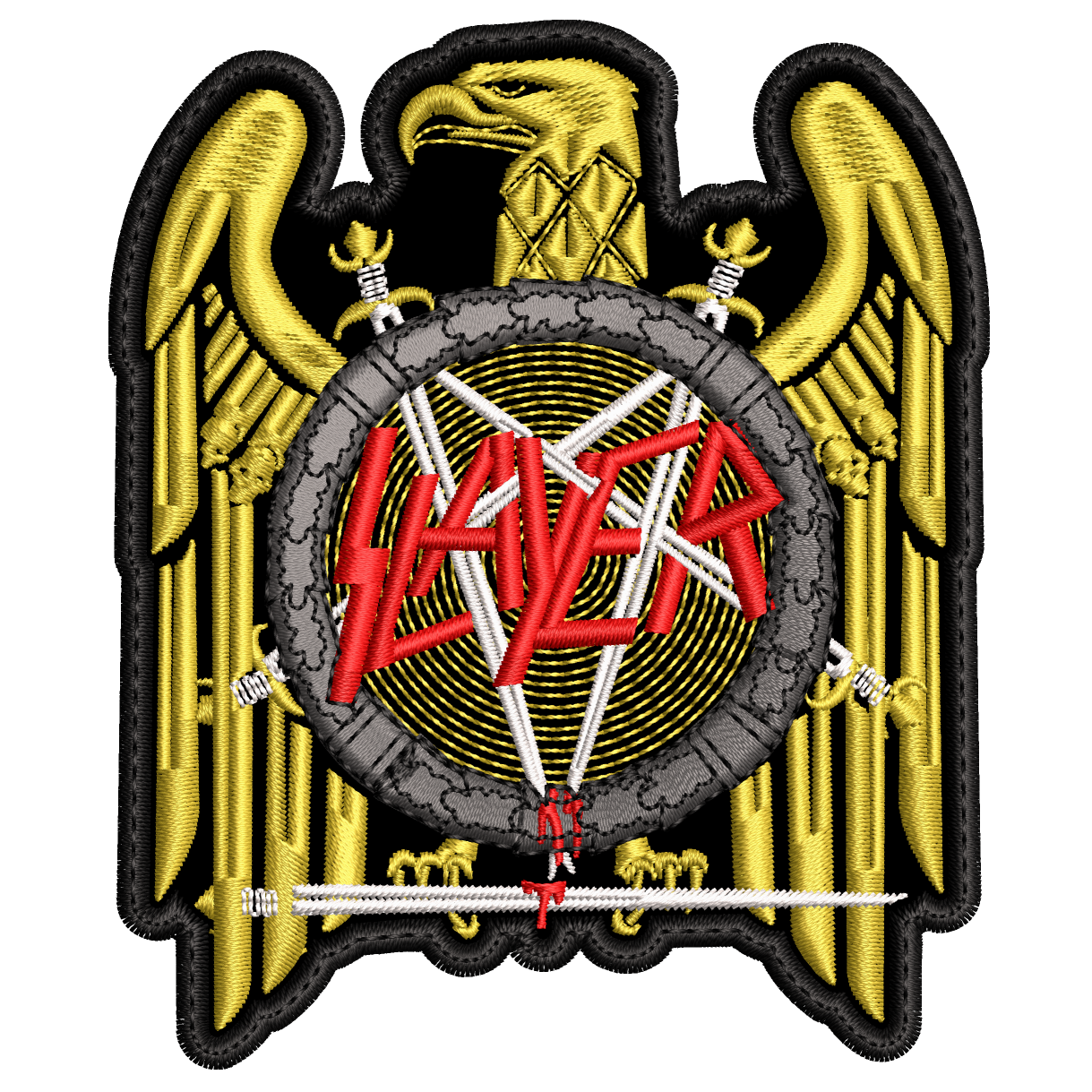 Parche Bordado SLAYER Thrash Metal