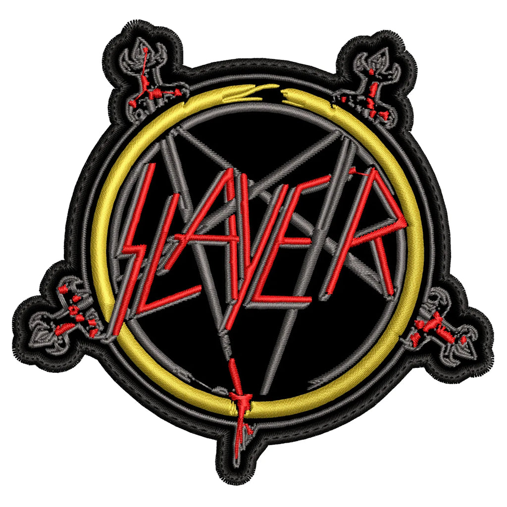 Parche Bordado SLAYER Thrash Metal