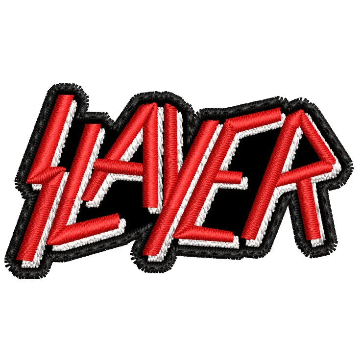 Parche Bordado Mini SLAYER Thrash Metal
