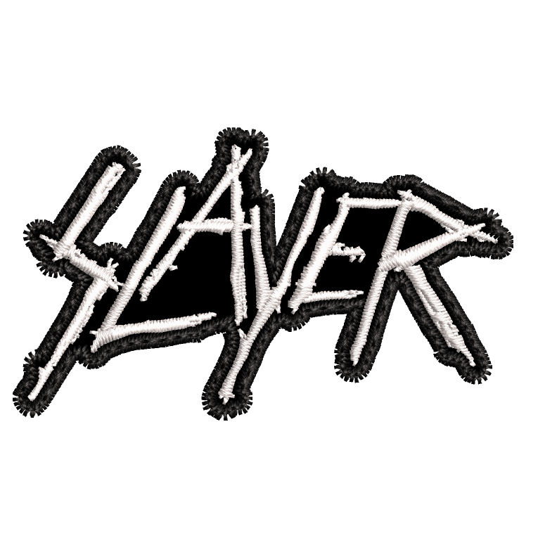 Parche Bordado Mini SLAYER Thrash Metal