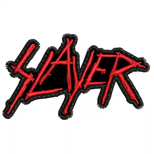 Espaldera Bordada SLAYER Thrash Metal