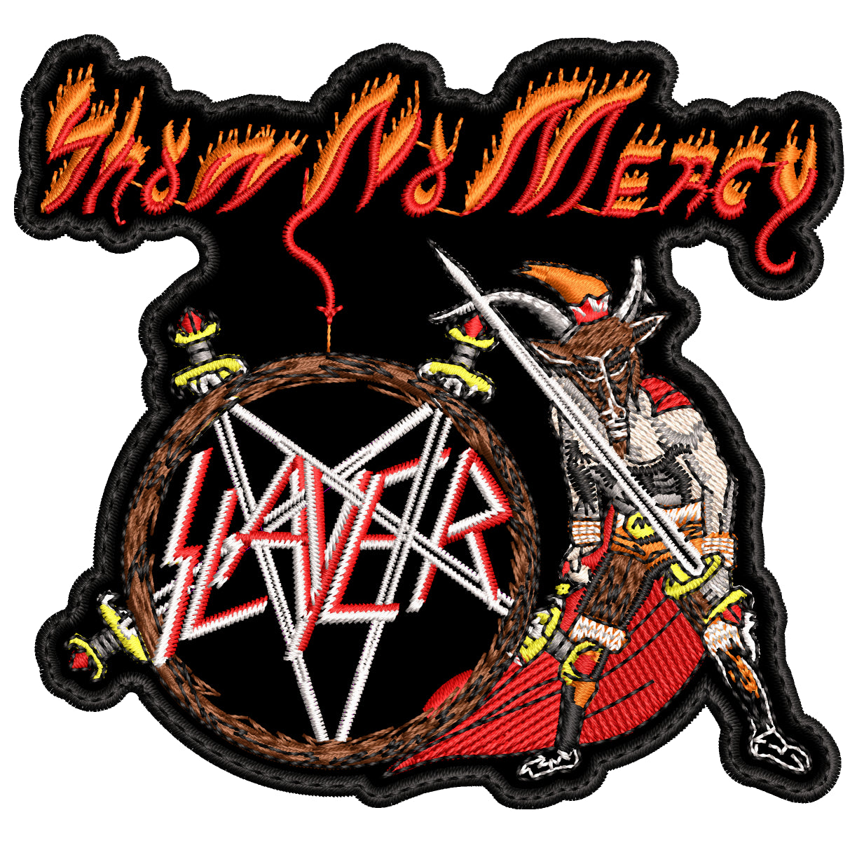 Parche Bordado SLAYER Thrash Metal