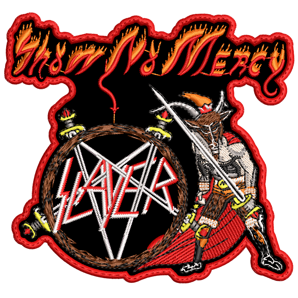 Parche Bordado SLAYER Thrash Metal