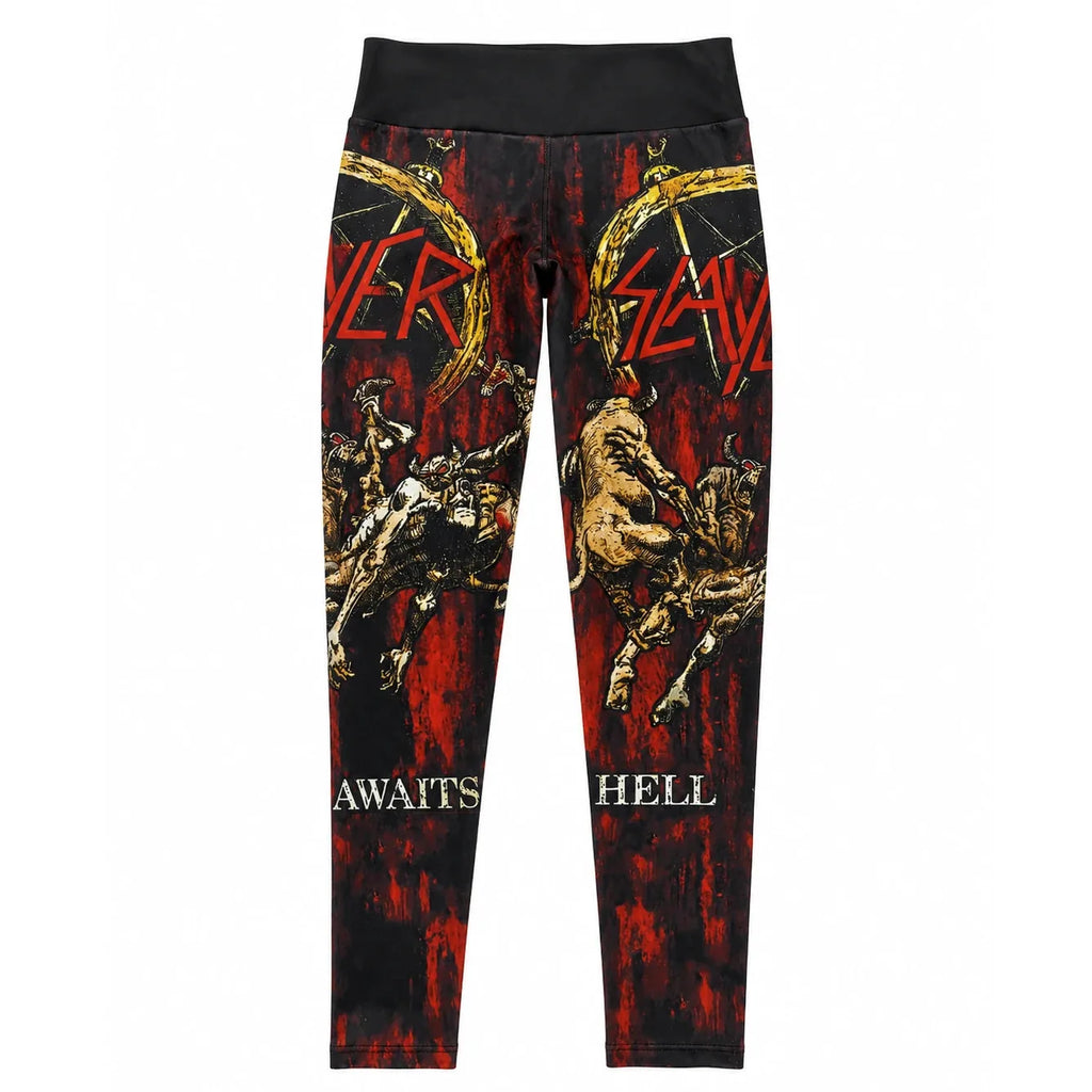 Leggin Mallón Licra SLAYER Trash Metal