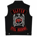Chaleco de Mezclilla más Espaldera SLAYER STILL REIGNING Thrash Metal