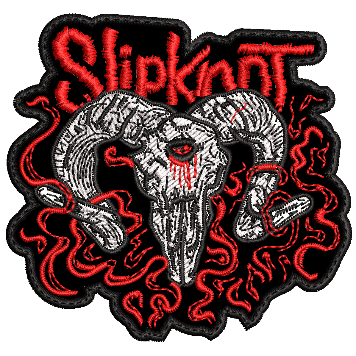 Parche Bordado SLIPKNOT Nu metal/Metal Alternativo